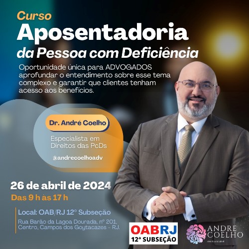 CURSO - APOSENTADORIA DA PESSOA COM DEFICIÊNCIA