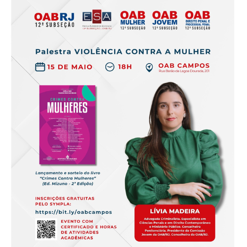 PALESTRA VIOLÊNCIA CONTRA MULHER