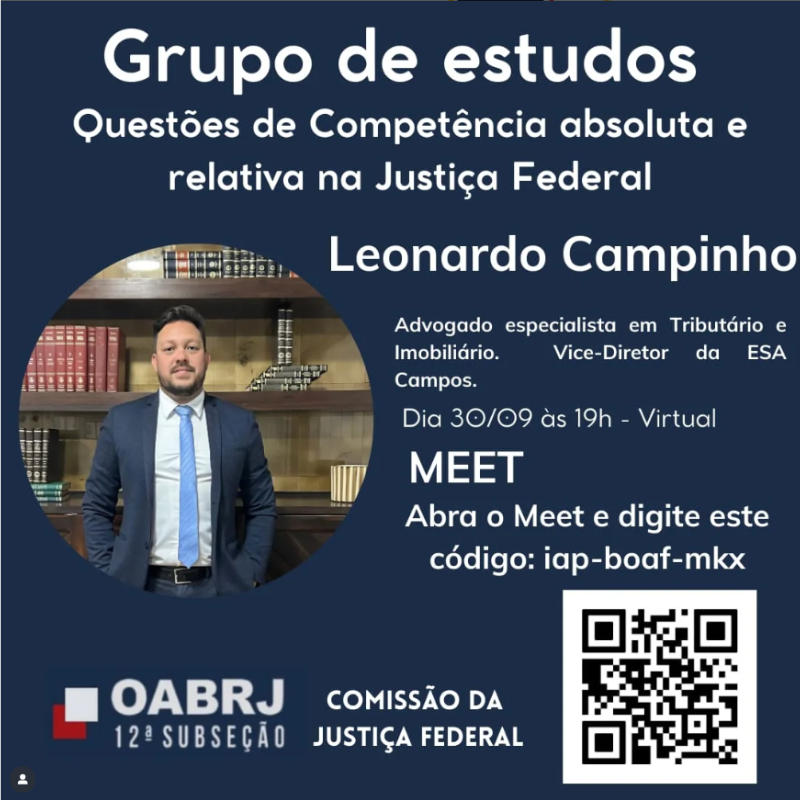 Questões de Competência absoluta e relativa na Justiça Federal