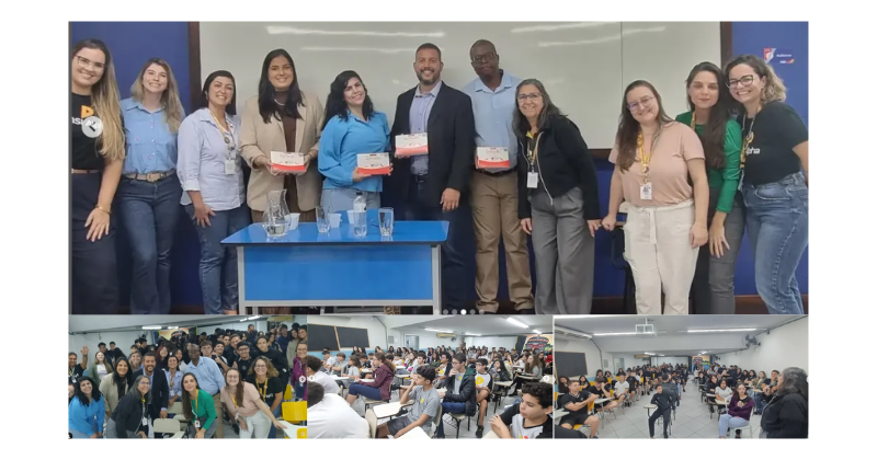 Comissão OAB Vai  à Escola realizou palestra com os alunos do Colégio Pensi Alpha 