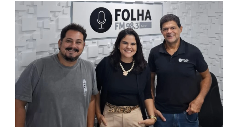 Mês da Mulher: Isadora Linhares abre programação especial em entrevista ao Folha no Ar