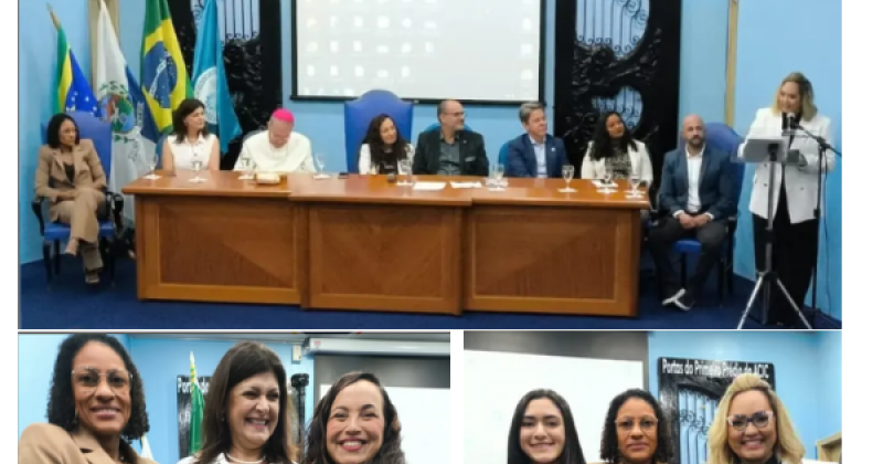 A vice-presidente da OAB Mulher representou a 12ª Subseção em solenidade de posse na ACIC
