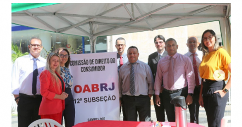 Comissão de Direito do Consumidor da 12a Subseção orienta consumidor no cento de Campos dos Goytacazes