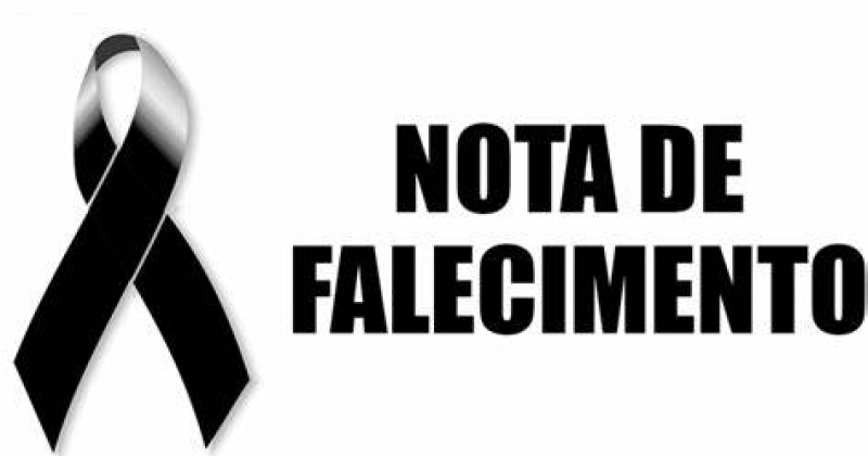 Nota de falecimento