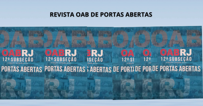 A Diretoria da OAB Campos lança a 1ª Revista do triênio: 2022/2004