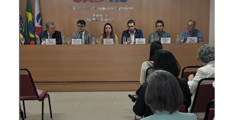 OAB Campos e UCAM promovem Seminário sobre Transição Energética