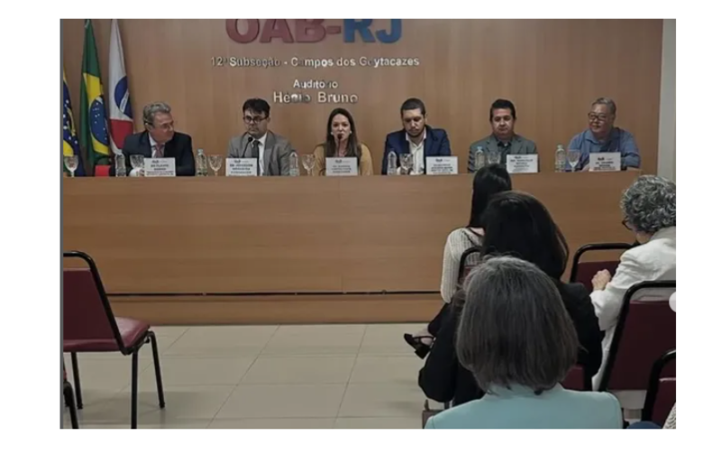 OAB Campos e UCAM promovem Seminário sobre Transição Energética