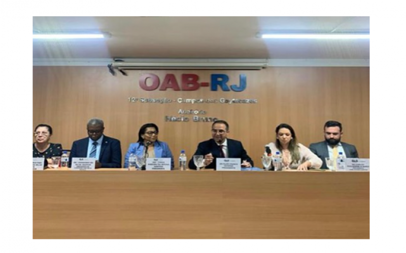 Solenidade de entrega de carteiras e cartões aos novos advogados e advogadas.