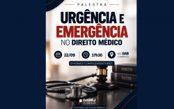 OAB Campos Promove Palestra sobre Urgência e Emergência no Direito Médico