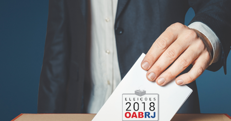 OAB/RJ divulga edital das próximas eleições, no dia 21 de novembro