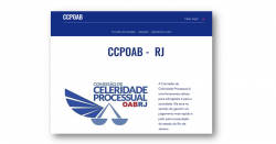 Novo site da Comissão de Celeridade Processual da OAB/RJ