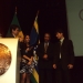 Foto 4 Foto: Edmar/ Presidente do DAJOPA Bruno entrega placa ao Professor Damsio