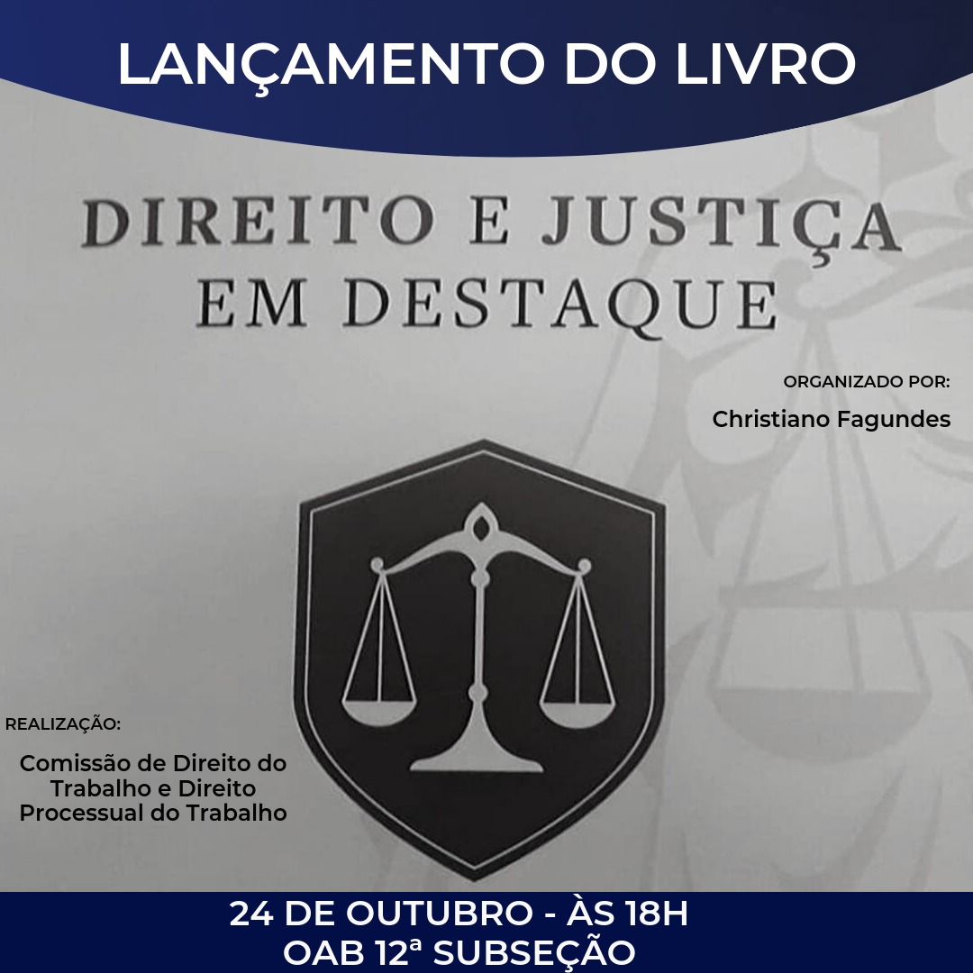 LANÇAMENTO DE LIVRO