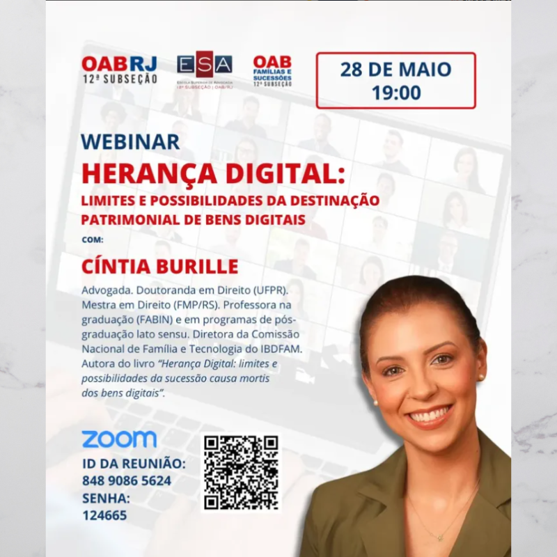 WEBINAR HERANÇA DIGITAL