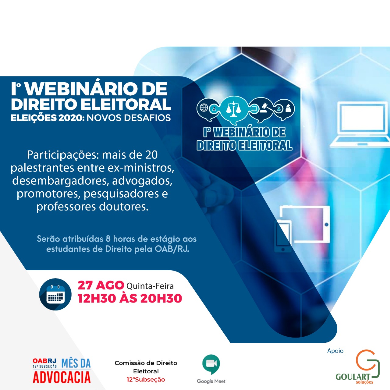 Webnário Eleições 2020: Novos Desafios