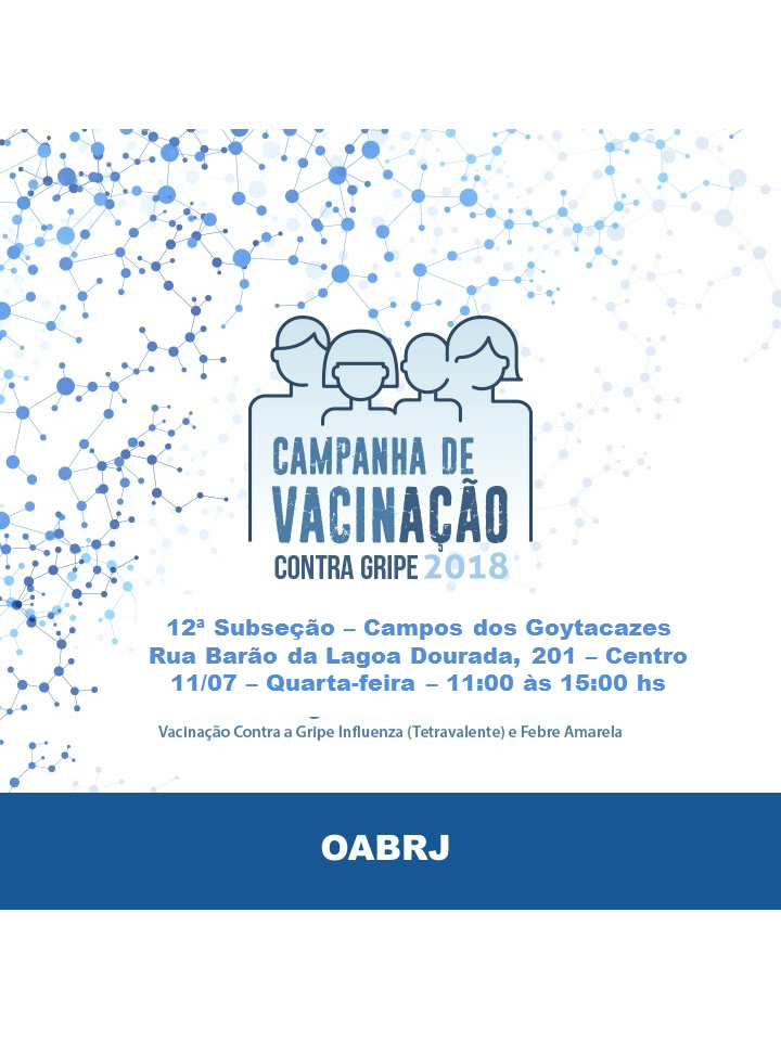 CAMPANHA DE VACINAÇÃO CONTRA GRIPE