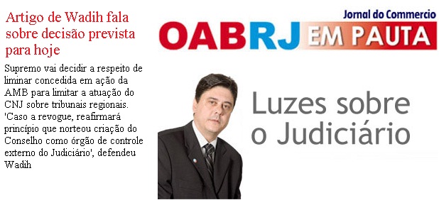 Luzes sobre o Judiciário - Wadih Damous