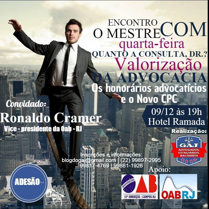 Encontro com o Mestre. Qual o valor da consulta, Doutor?