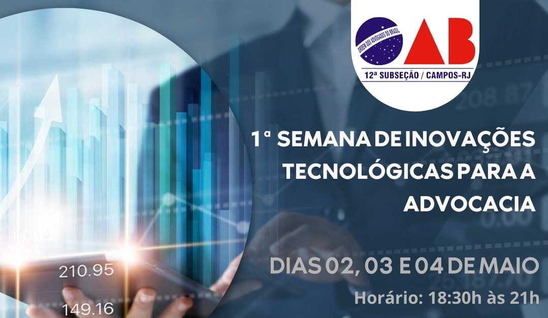 Semana de Inovações Tecnológicas começa hoje às 18h30