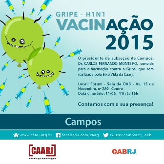 Campanha de vacinação 2015
