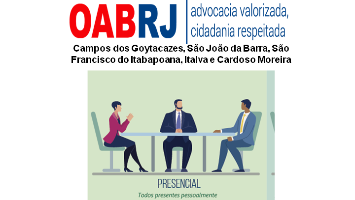 OAB Campos lança pesquisa de opinião sobre audiências presenciais