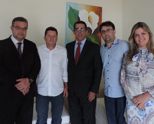 Prefeito de São João da Barra recebe presidente da OAB Campos