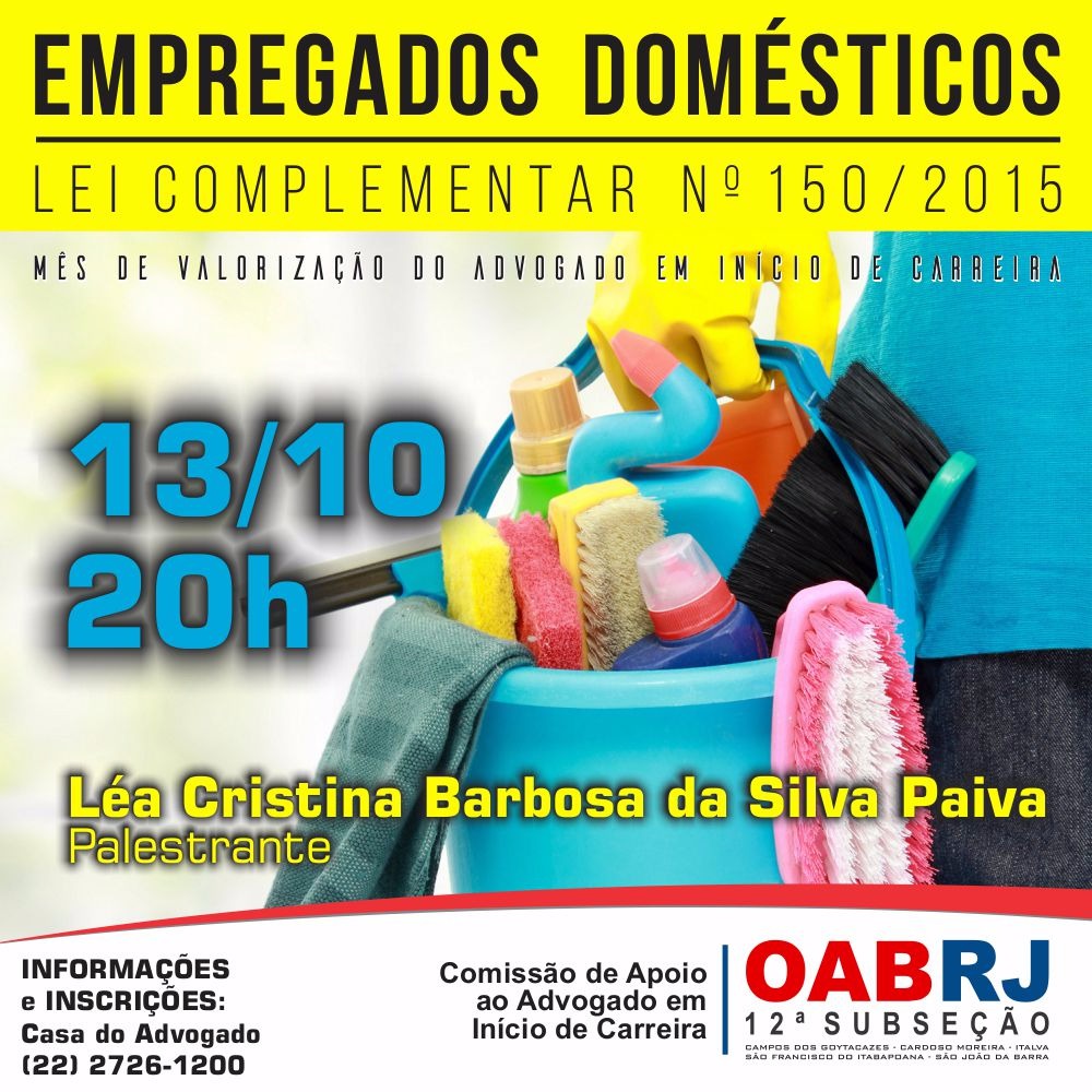 Eventos do mês de outubro