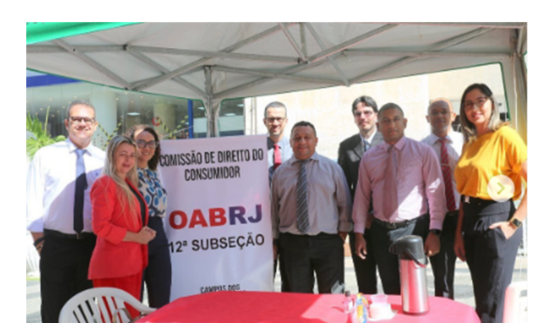 Comissão de Direito do Consumidor da 12a Subseção orienta consumidor no cento de Campos dos Goytacazes