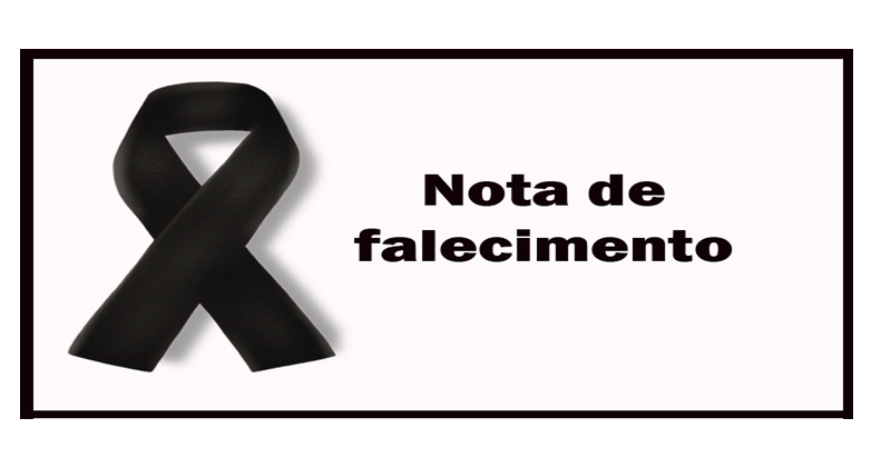 NOTA DE FALECIMENTO