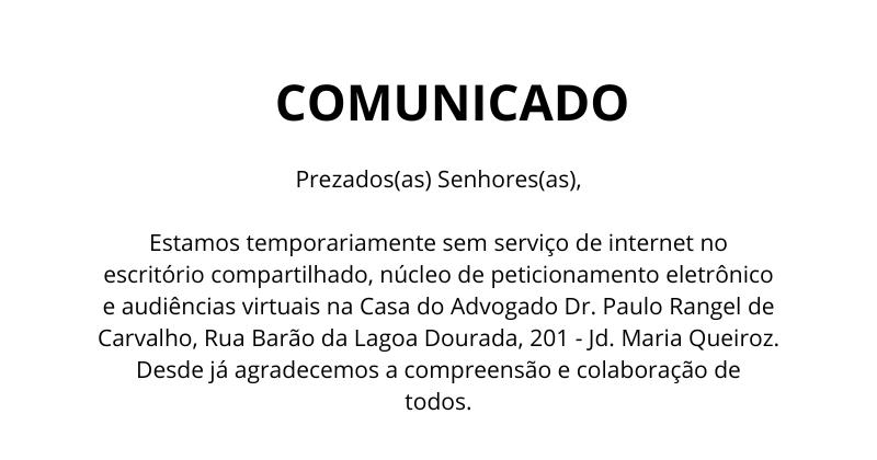 Comunicado
