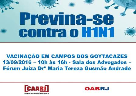 Equipe do Eixo Vida da Caarj em Campos dia 13/9