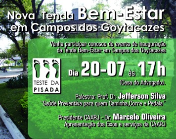 Eixo Bem-Estar: Projeto Tenda em Campos