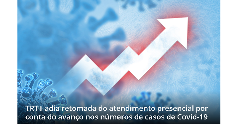 Avanço da Covid-19 adia Etapa 2 da retomada do TRT1 para 5 de abril