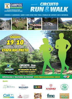Parceria OAB Campos e Circuito Run & Walk – Etapa Rio Preto