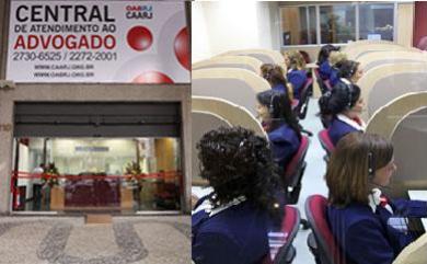 Nova central OAB/Caarj agiliza atendimento a colegas