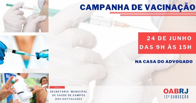 CAMPANHA DE VACINAÇÃO