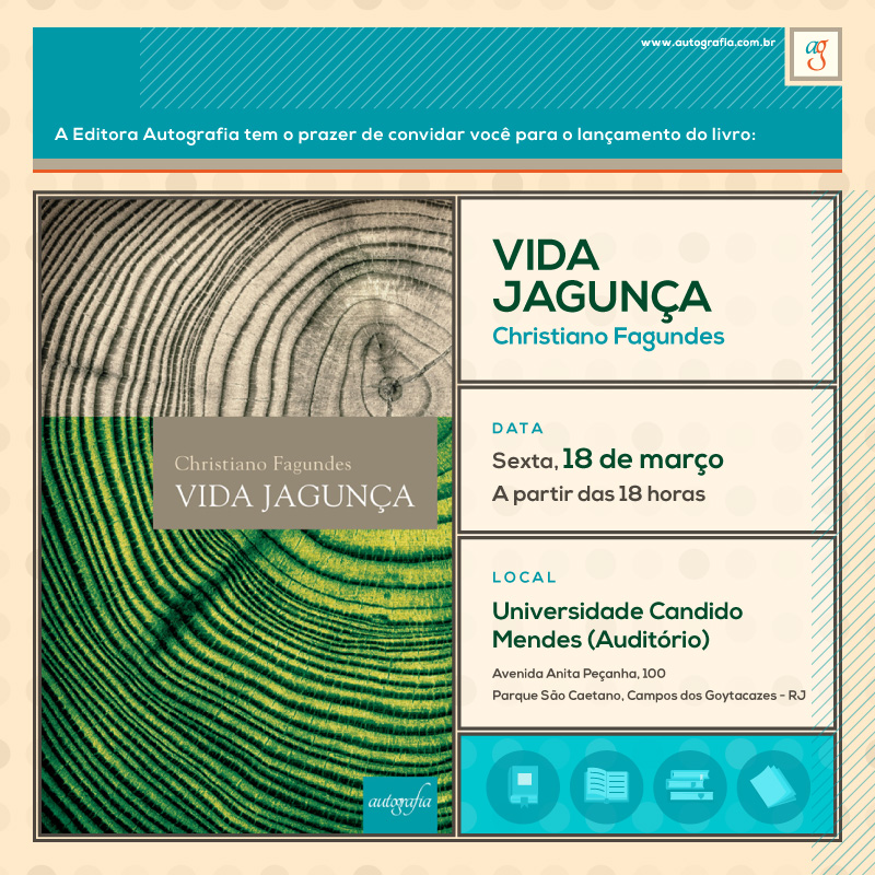 Lançamento do Livro Vida Jagunça do Professor e Advogado Christiano Fagundes