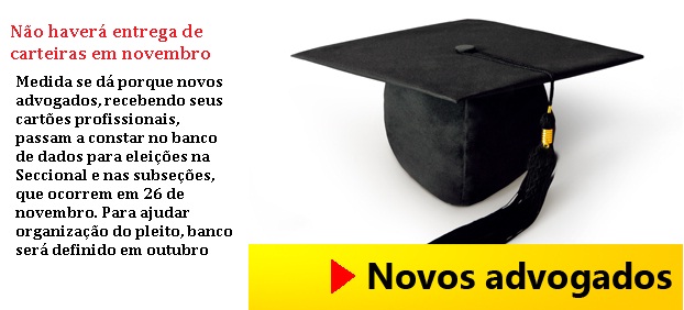 Não haverá entrega de carteiras em novembro