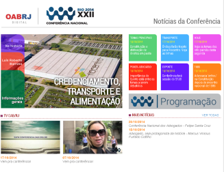Use os ônibus da OAB para ir à conferência