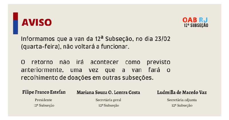 AVISO