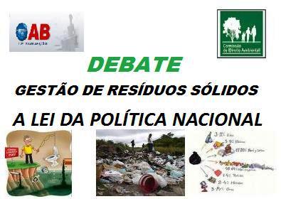 Comissão de Direito Ambiental realiza debate no dia 26/05/2011