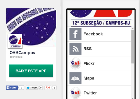 Aplicativo da OAB Campos