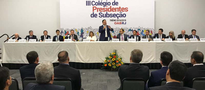 III Colégio de Presidentes de Subseção: A advocacia espera de nós o impossível, e é isso o que vamos buscar, diz Felipe na abertura do encontro