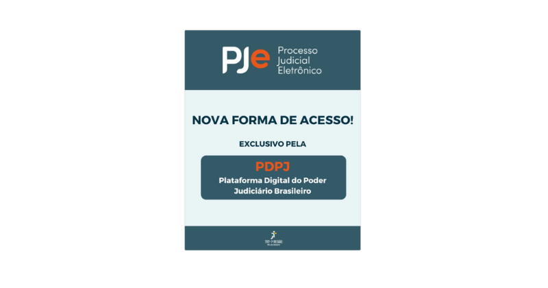 Atenção! A partir de 1º/4, acesso ao PJe será feito apenas pela Plataforma Digital do Poder Judiciário Brasileiro
