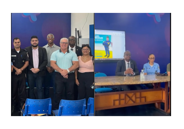 Comissão OAB Vai à Escola participou da reunião do Conselho Comunitário de Segurança Escolar no 8º BPM