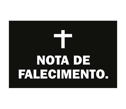 Nota de falecimento