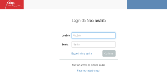 Funcionamento da Área Restrita do Portal da OABRJ está normalizado
