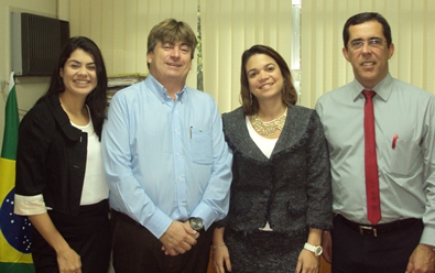 Superintendente e Gerente da CEF visitam Casa do Advogado nesta manhã (31)