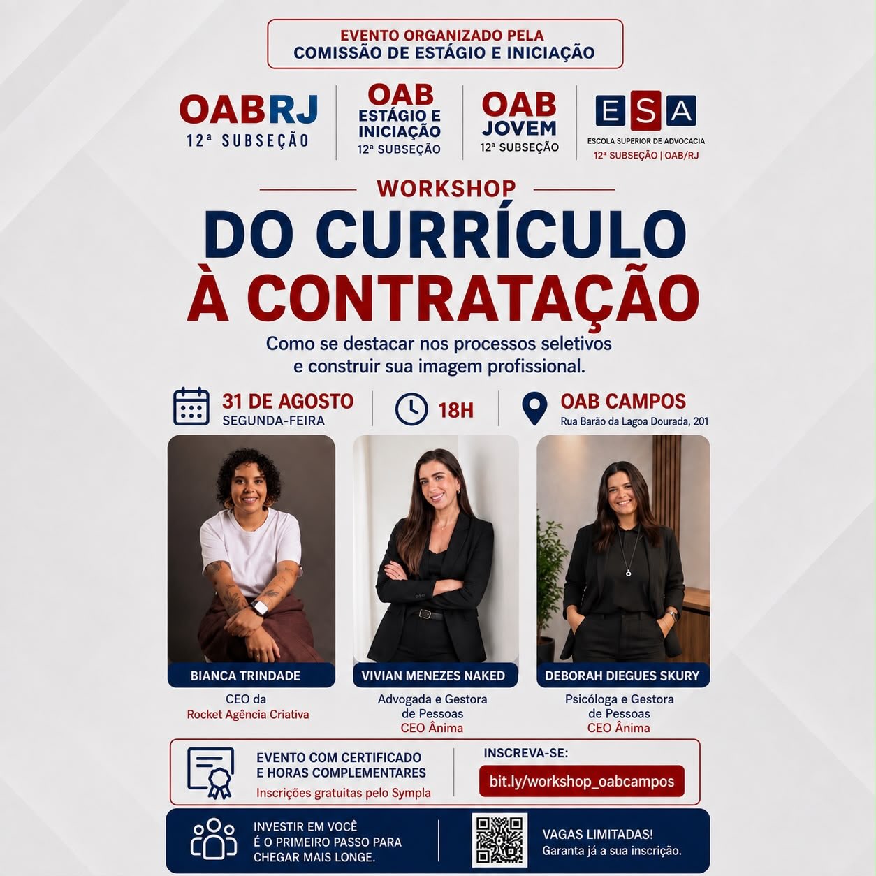 Do Currículo à Contratação: como se destacar nos processos seletivos e construir sua imagem profissional