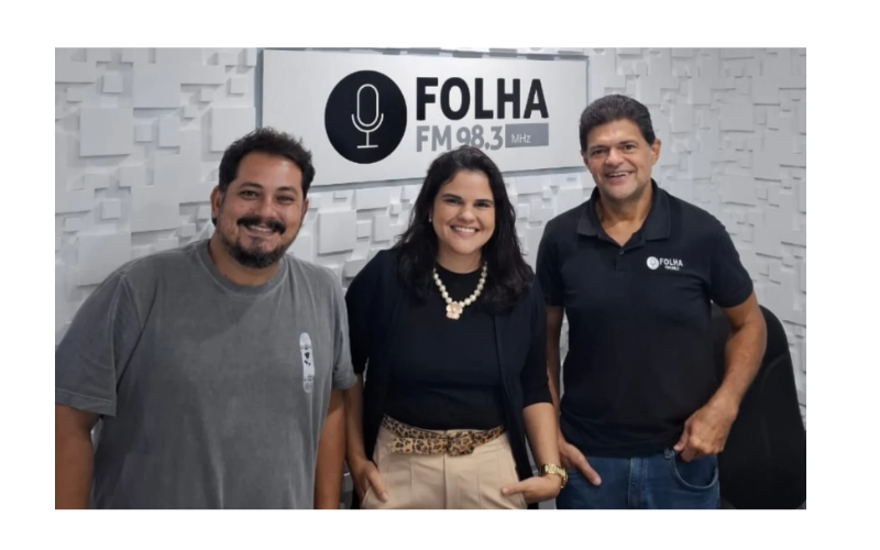 Mês da Mulher: Isadora Linhares abre programação especial em entrevista ao Folha no Ar